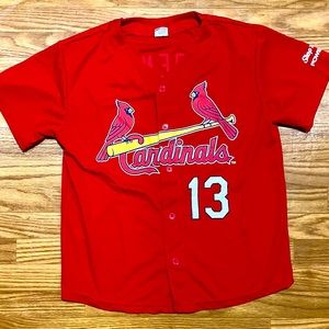 St.Louis Cardinals Vintage Carpenter #13 Shop N Save Powerade jersey YXL